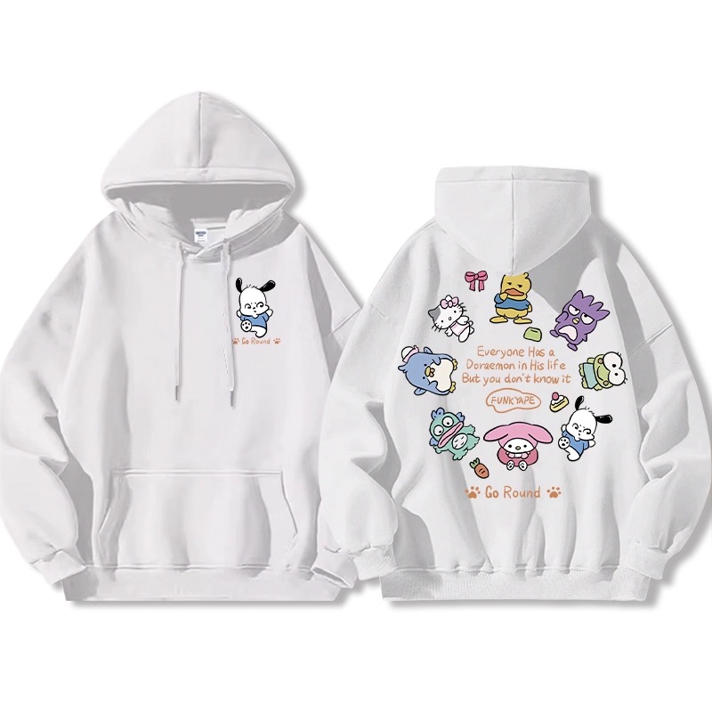 三麗鷗新款 親子情侶男女款連帽衛衣-ZUIHANG SHOP