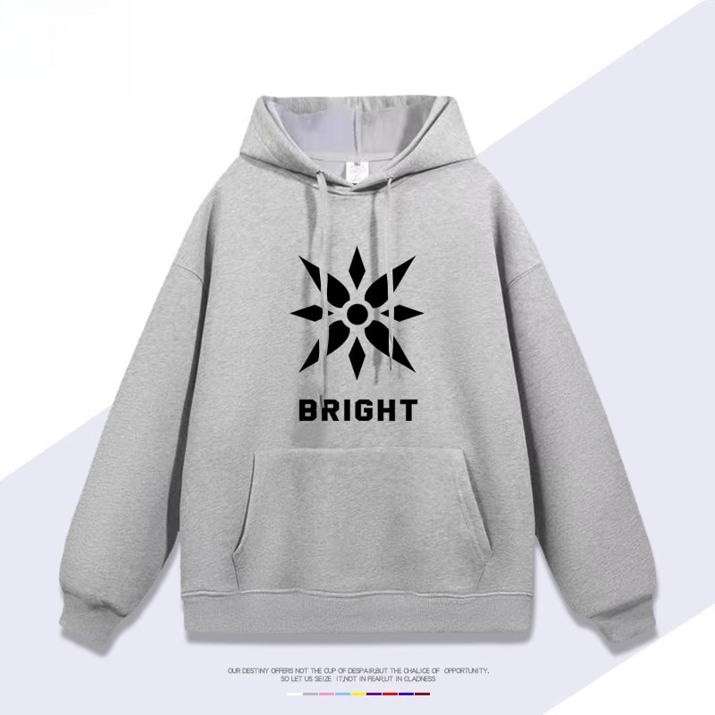 數碼寶貝大冒險勇氣徽章 聯名衛衣2025秋冬新款 親子情侶裝連帽衛衣