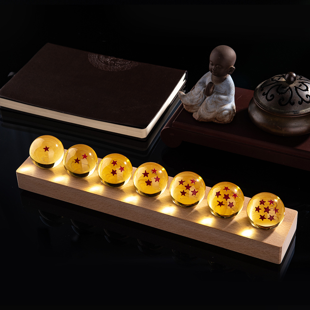 七龍珠 神龍龍珠水晶球 LED創意桌面擺件-ZUIHANG SHOP