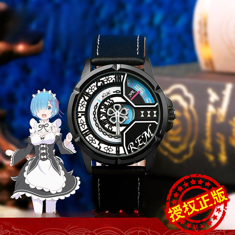 Re:Zero 雷姆輪盤式讀數石英錶-ZUIHANG SHOP