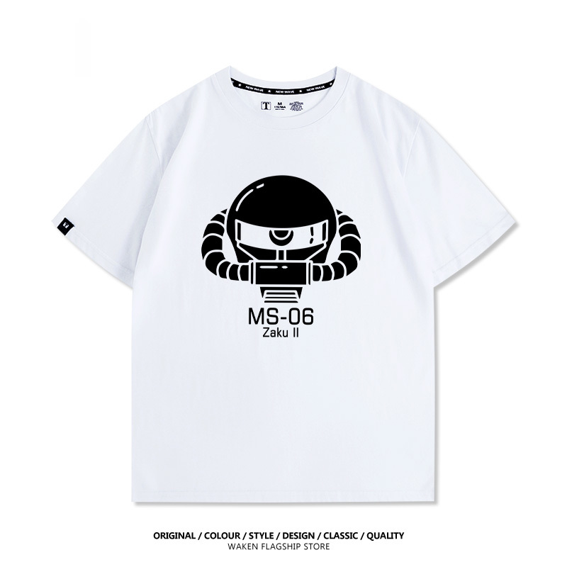 機動戰士鋼彈 印花短袖T恤-ZUIHANG SHOP
