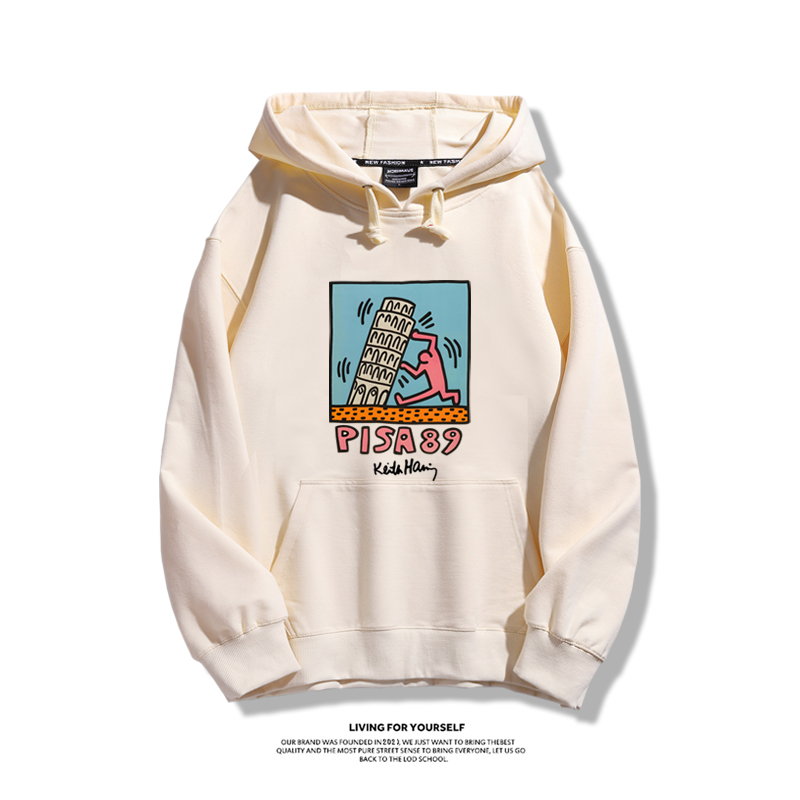 keith haring新款 親子情侶男女款連帽衛衣-ZUIHANG SHOP