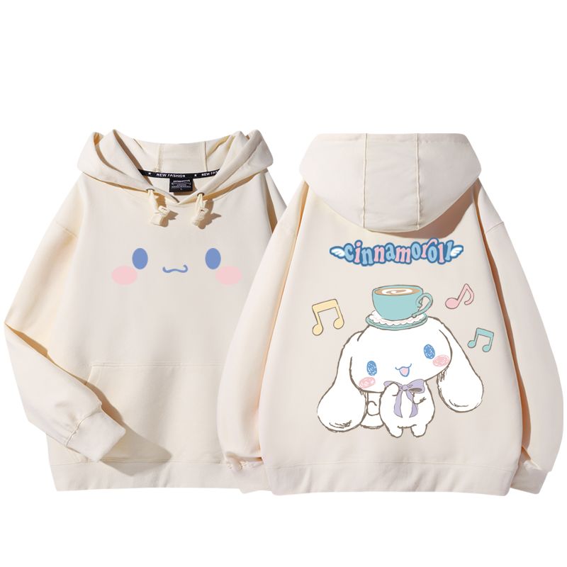 大耳狗新款 親子情侶男女款連帽衛衣