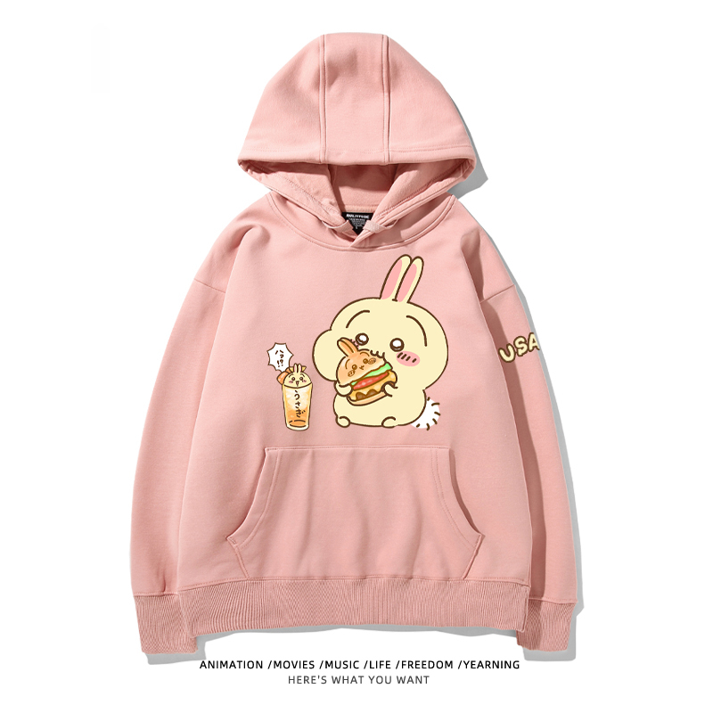 Chiikawa新款 親子情侶男女款連帽衛衣-ZUIHANG SHOP