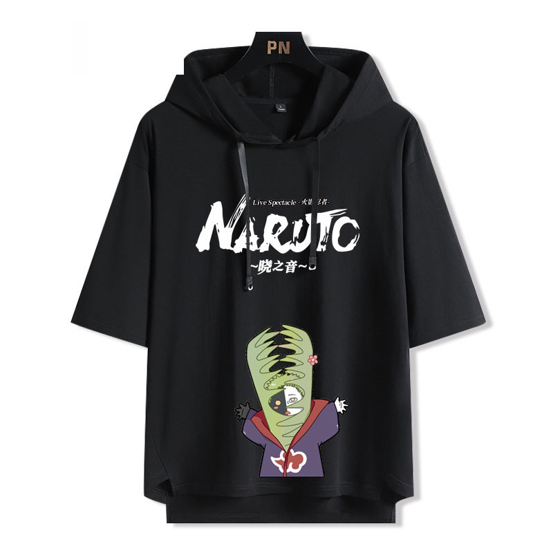 火影忍者 連帽短袖T恤