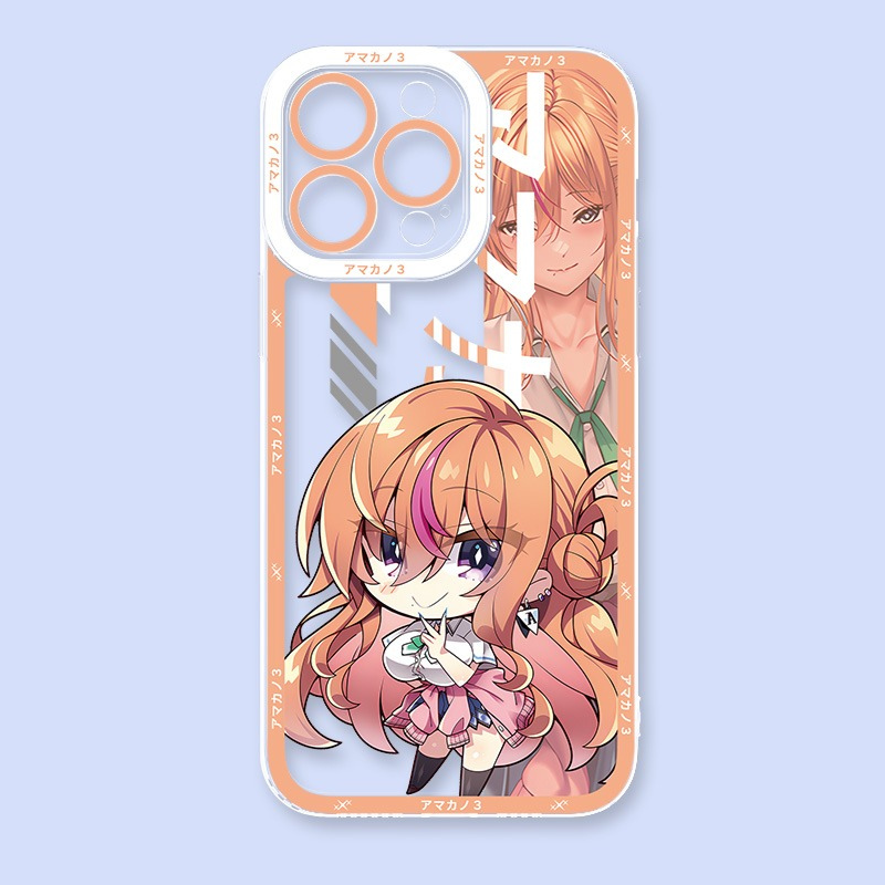 甜蜜女友天使眼透明防摔軟殼