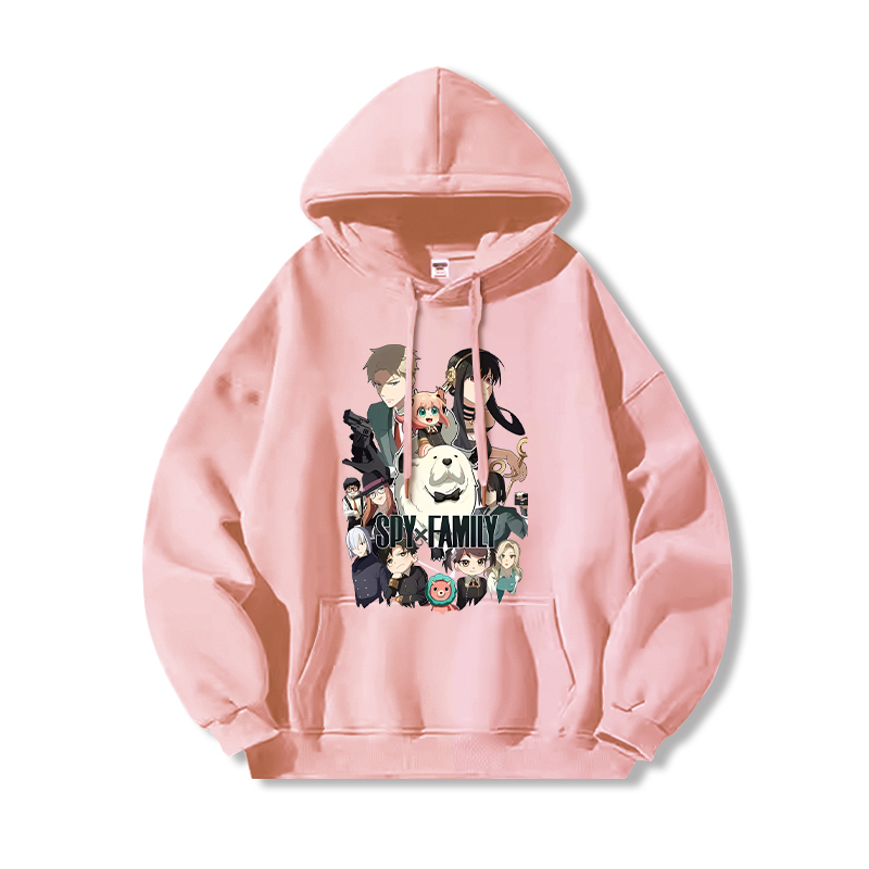 間諜家家酒新款 親子情侶男女款連帽衛衣-ZUIHANG SHOP