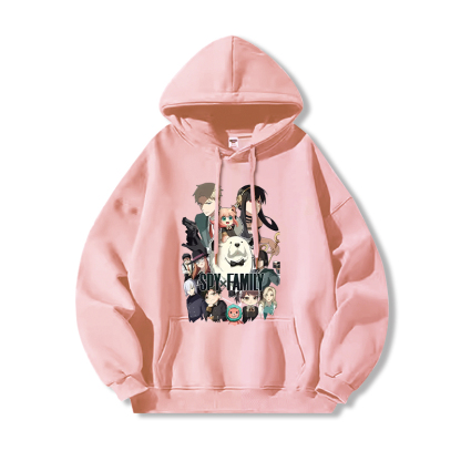 間諜家家酒新款 親子情侶男女款連帽衛衣-ZUIHANG SHOP