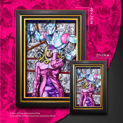 JOJO的奇妙冒險 3D立體畫-ZUIHANG SHOP