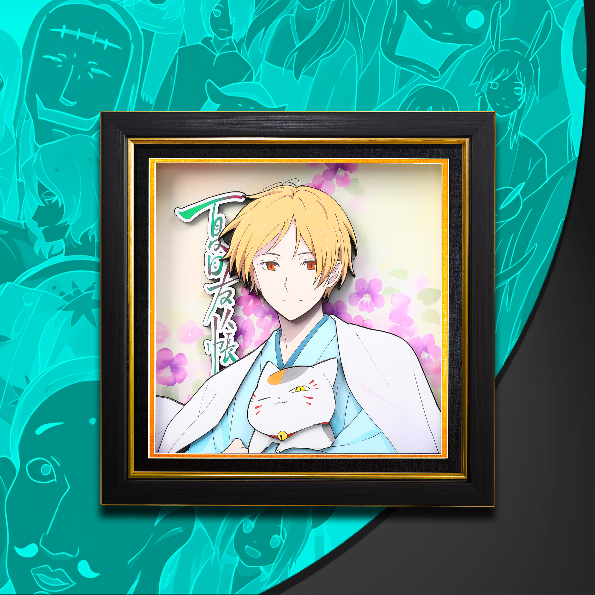 夏目友人帳 3D立體畫-ZUIHANG SHOP