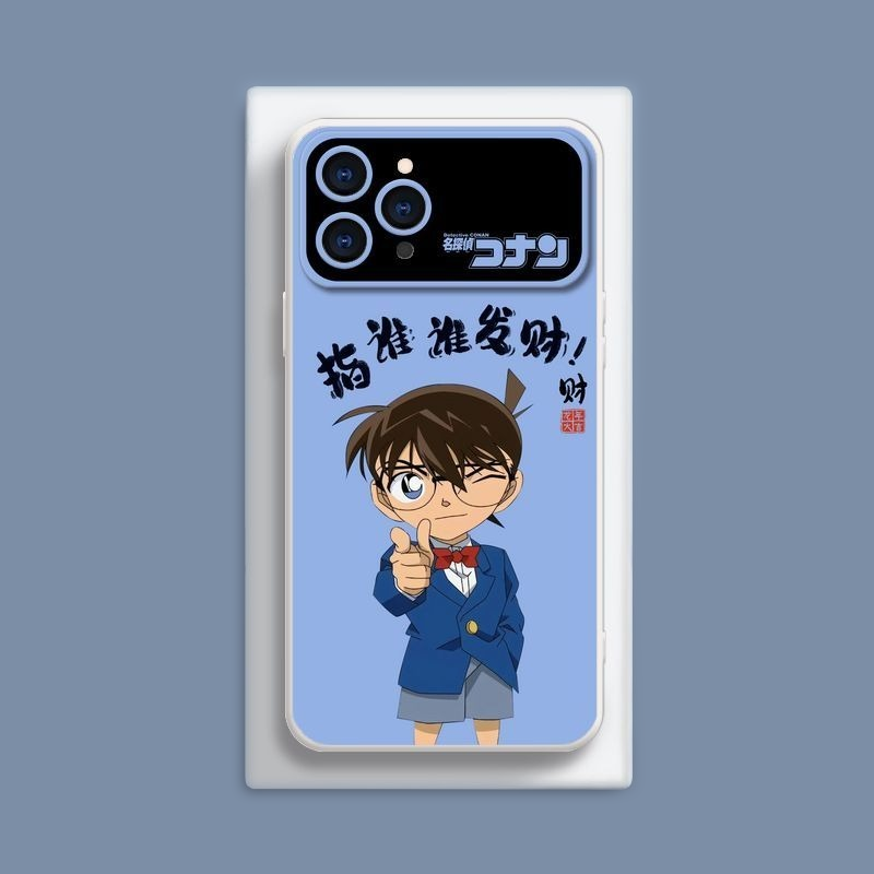 名偵探柯南液態大視窗全包矽膠防摔軟殼-ZUIHANG SHOP