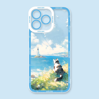 可愛萌寵天使眼透明防摔軟殼-ZUIHANG SHOP