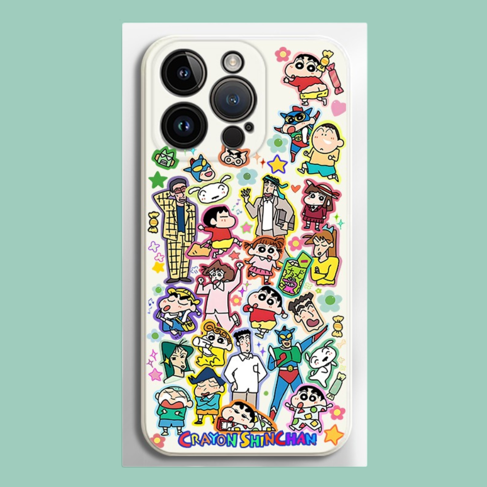 蠟筆小新液態矽膠全包防摔軟殼-ZUIHANG SHOP