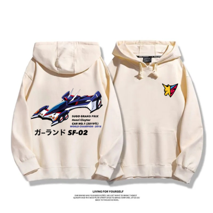 閃電霹靂車新款 親子情侶男女款連帽衛衣
