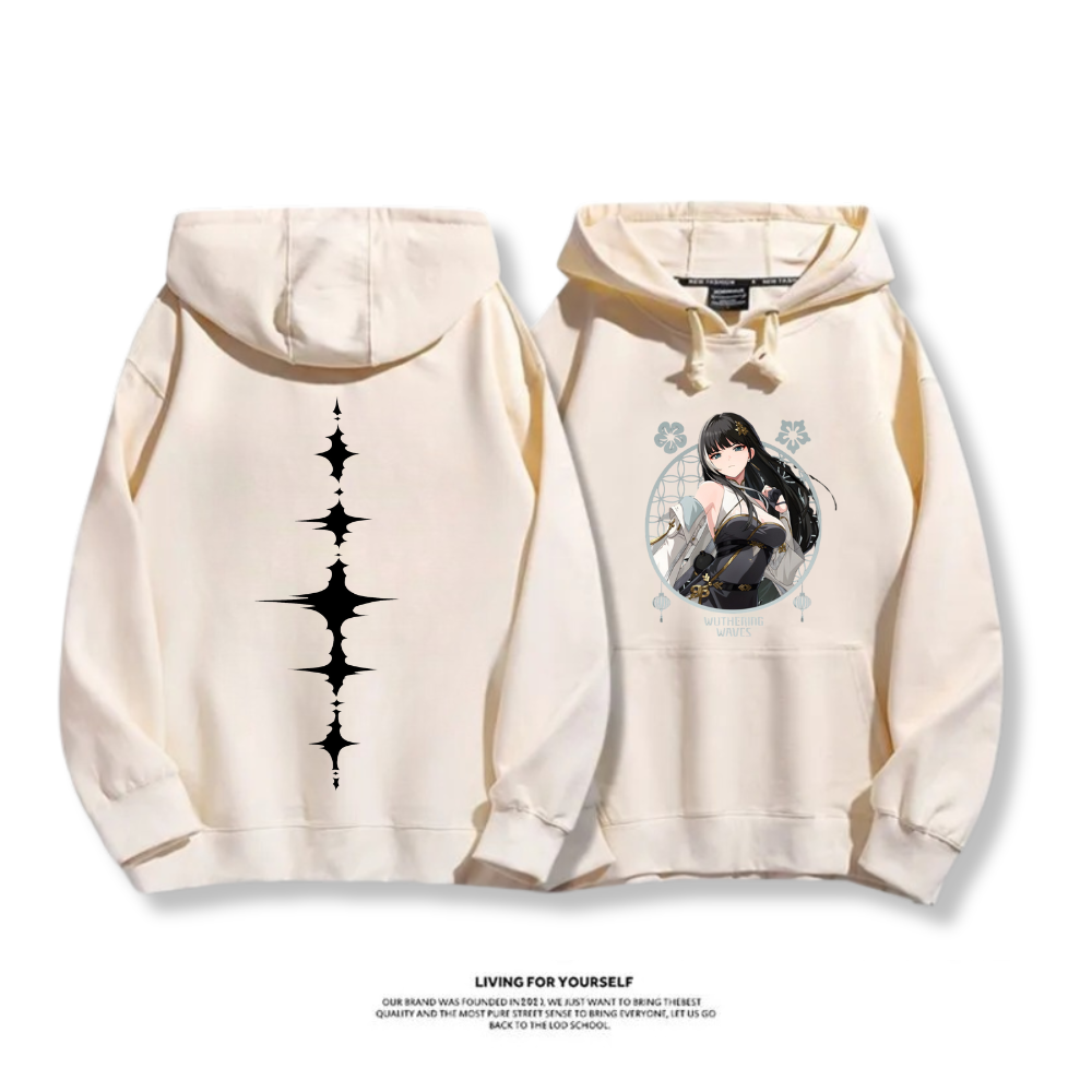 鳴潮新款 親子情侶男女款連帽衛衣