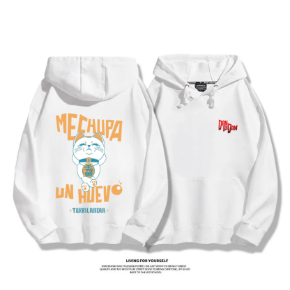 膽大黨 2025秋冬新款 親子情侶男女連帽衛衣