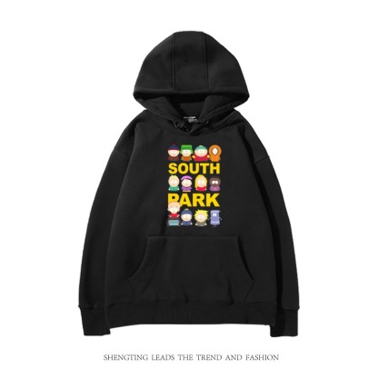SouthPark南方公园 2025秋冬新款 親子情侶裝連帽衛衣