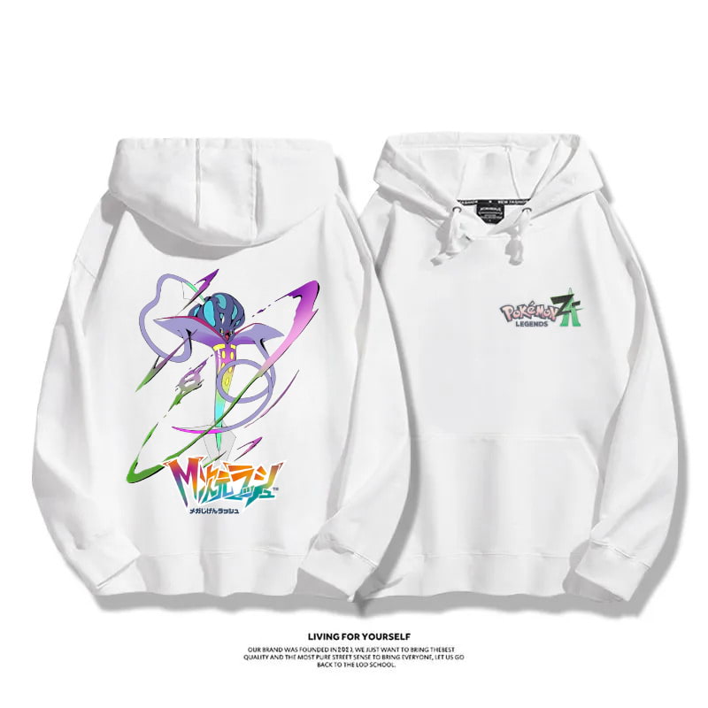 寶可夢傳說 Z-A 2025秋冬新款 親子情侶男女連帽衛衣