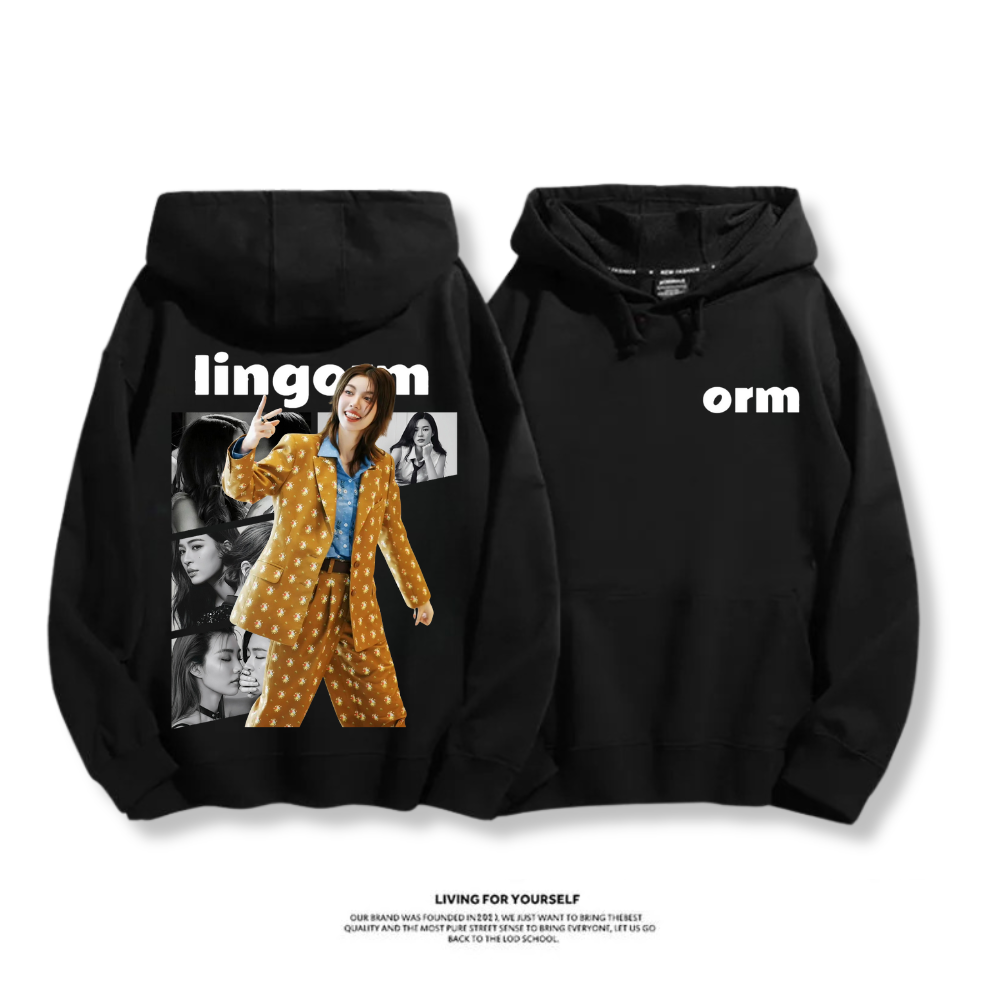 LINGORM 2025秋冬新款 親子情侶男女連帽衛衣