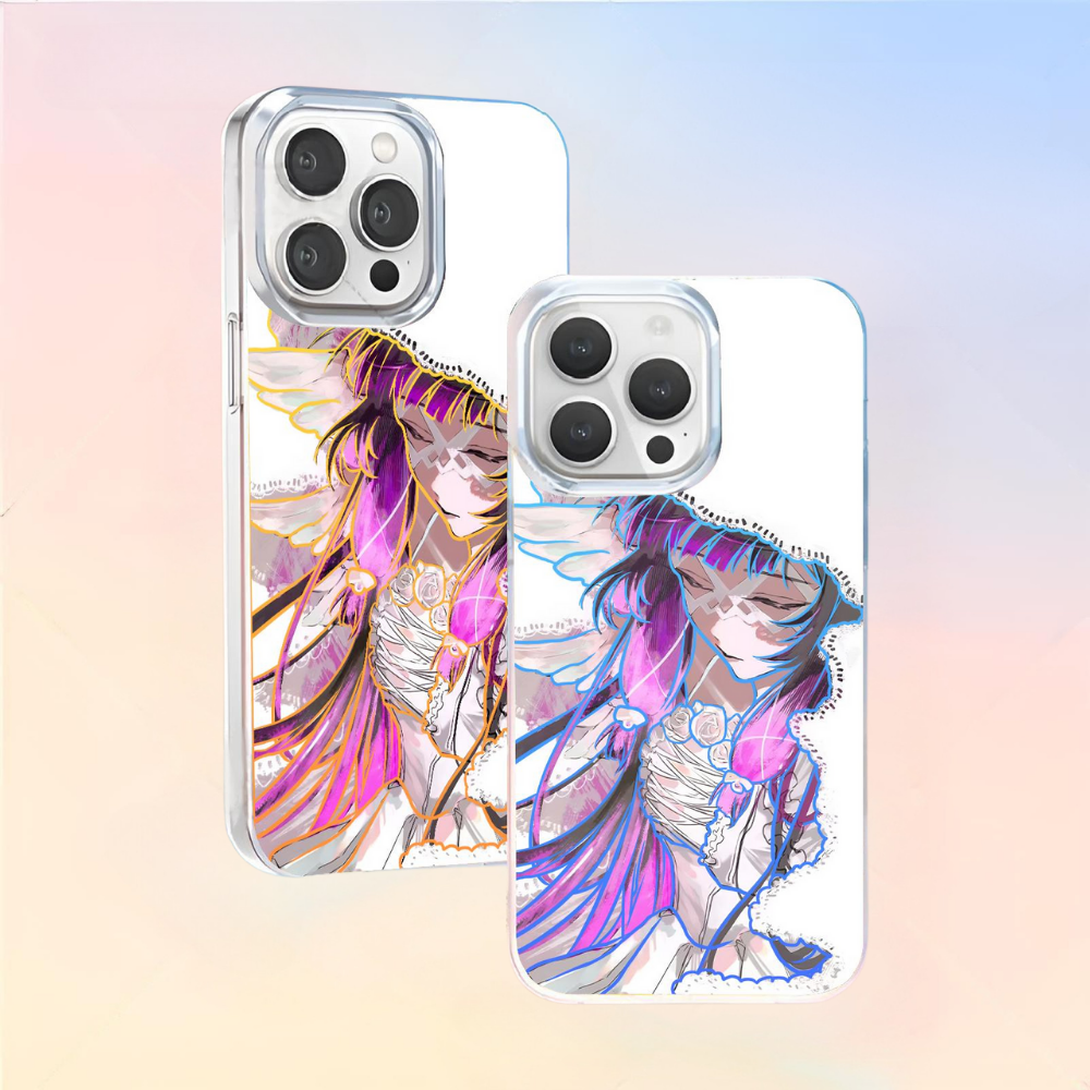 原神極光金漸變防摔手機殼