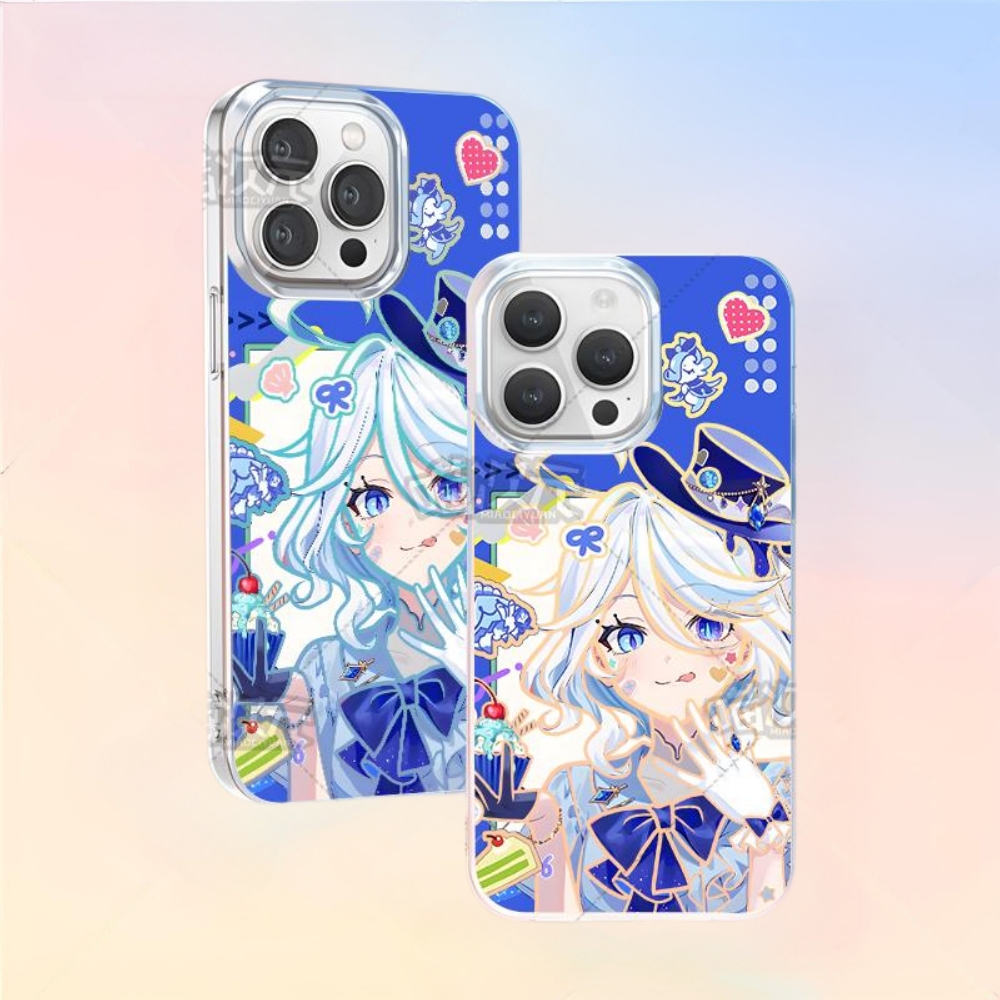 原神極光金漸變防摔手機殼