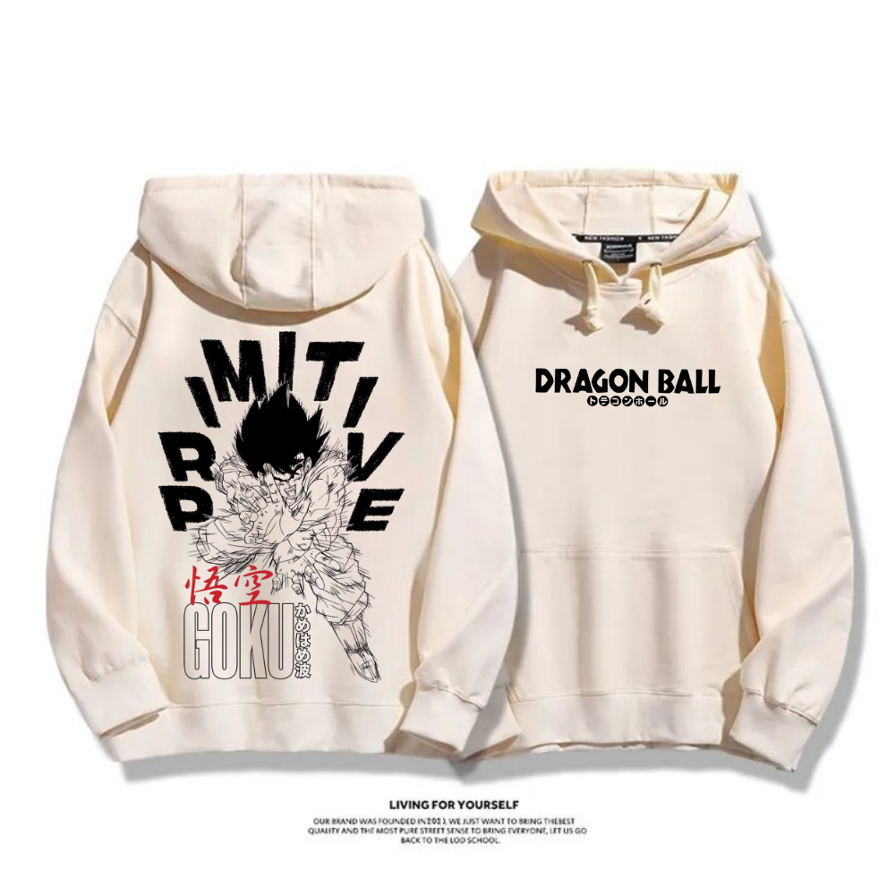 七龍珠 秋冬聯名新款 親子情侶裝連帽衛衣