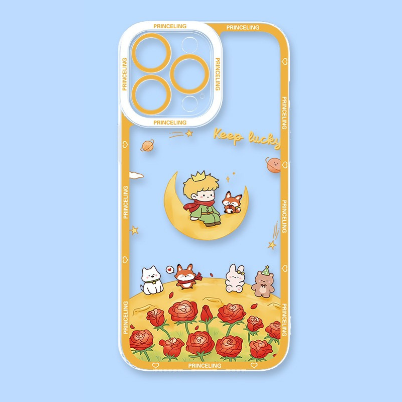 小王子天使眼透明防摔軟殼