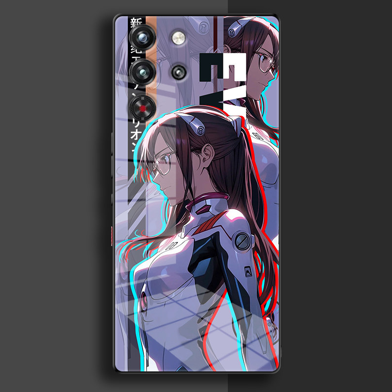 紅魔新世紀福音戰士EVA鋼化玻璃手機殼