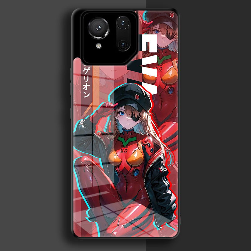 ROG新世紀福音戰士鋼化玻璃手機殼