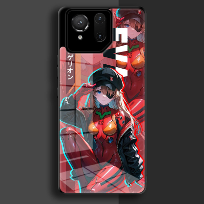 ROG新世紀福音戰士鋼化玻璃手機殼