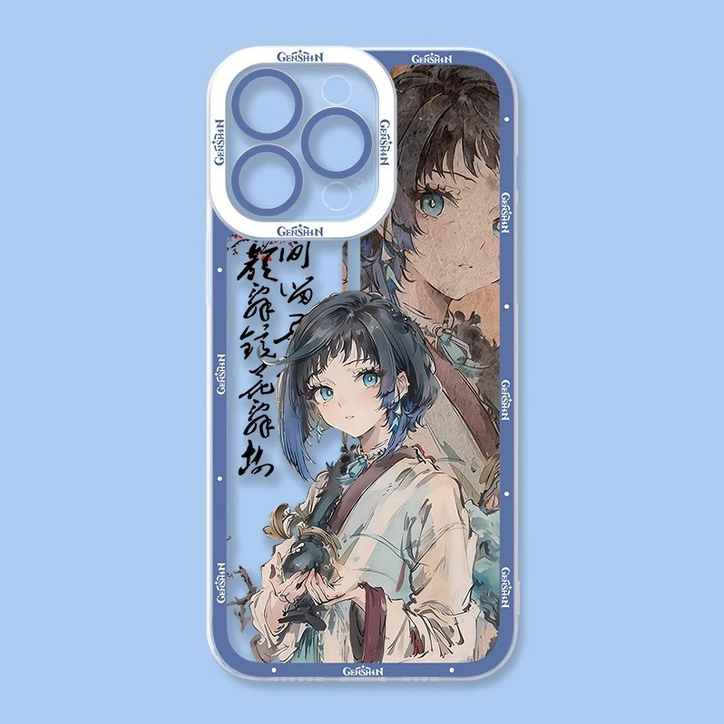 原神古風天使眼透明防摔軟殼-ZUIHANG SHOP