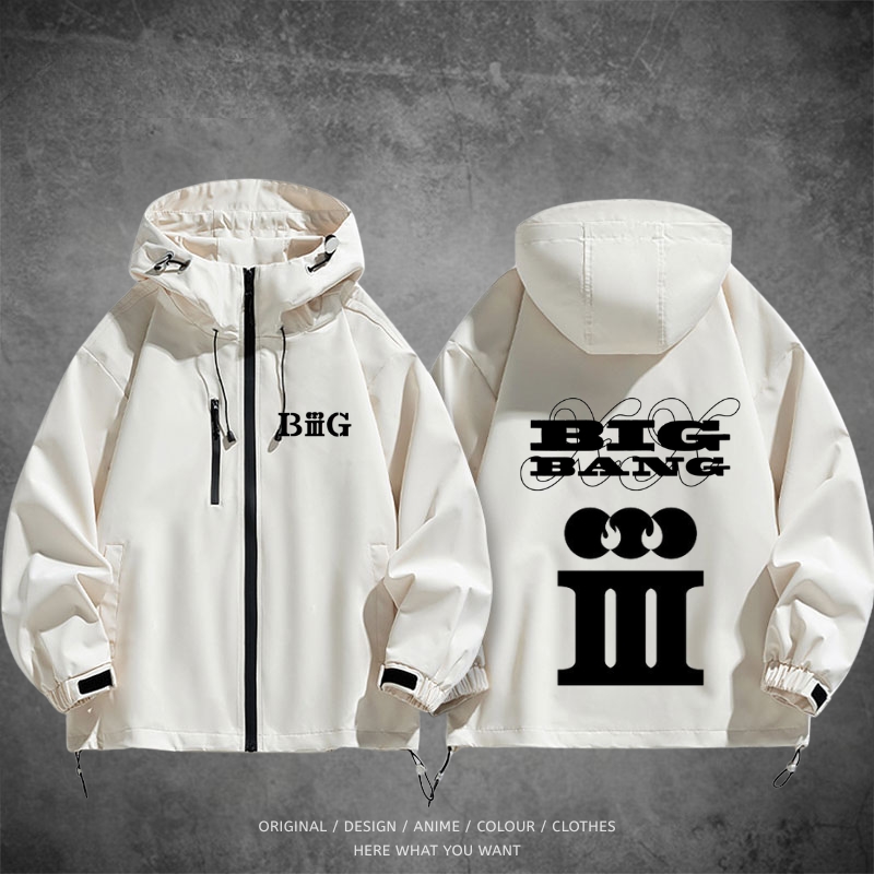 BIGBANG BiiiG 機能外套｜防風防水戶外衝鋒衣