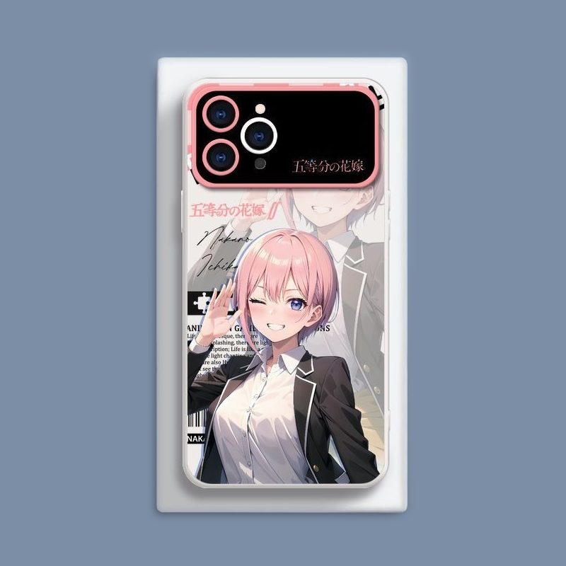 五等分的花嫁液態大視窗全包矽膠防摔軟殼