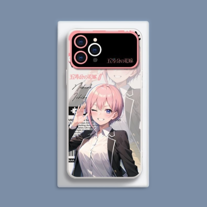五等分的花嫁液態大視窗全包矽膠防摔軟殼