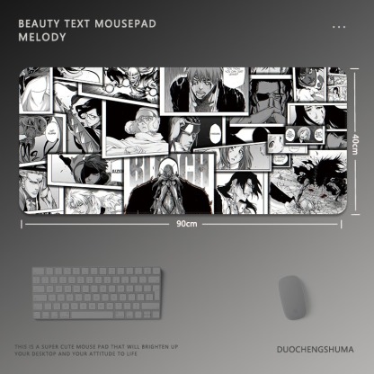 黑白動漫 主題桌墊 布質滑鼠墊-ZUIHANG SHOP
