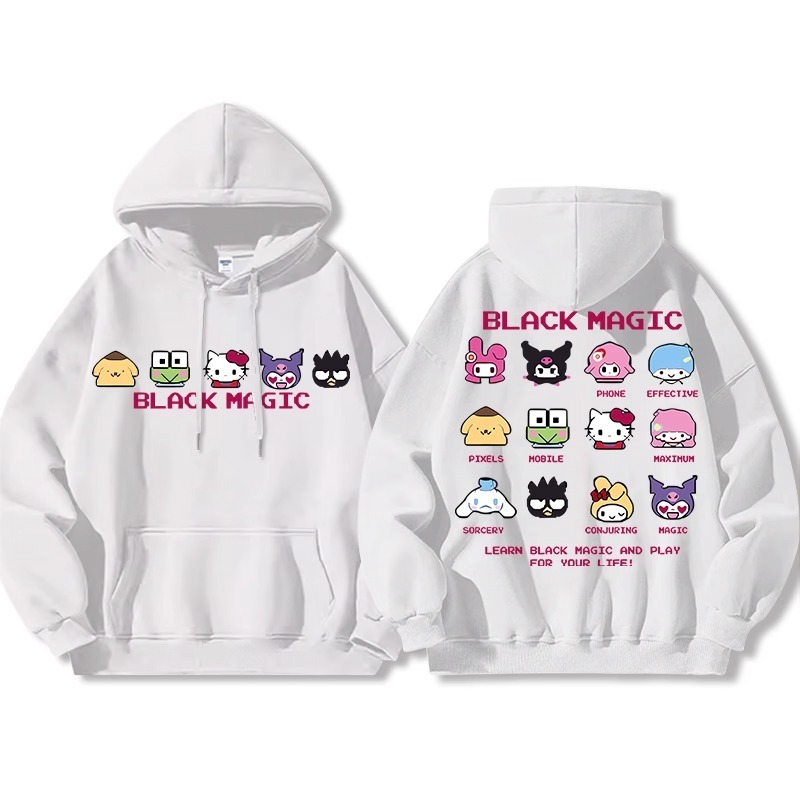 三麗鷗新款 親子情侶男女款連帽衛衣-ZUIHANG SHOP