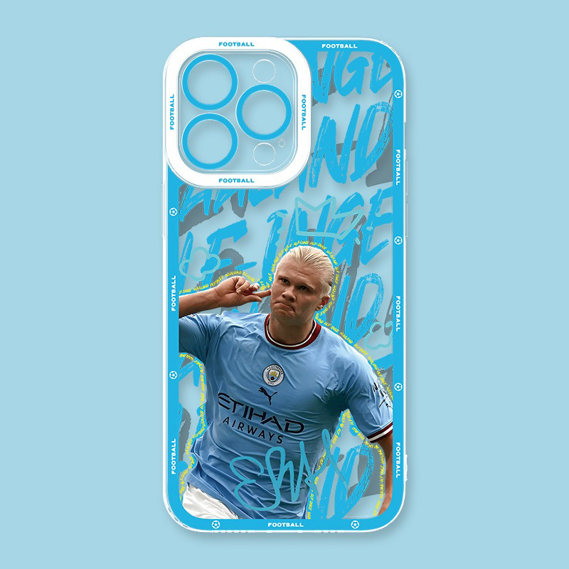 足球明星天使眼透明防摔軟殼-ZUIHANG SHOP