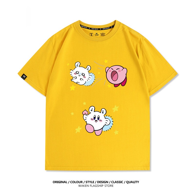 Chiikawa 2025親子情侶男女同款 印花短袖T恤