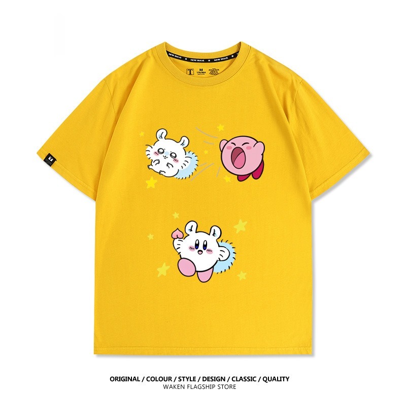 Chiikawa 2025親子情侶男女同款 印花短袖T恤