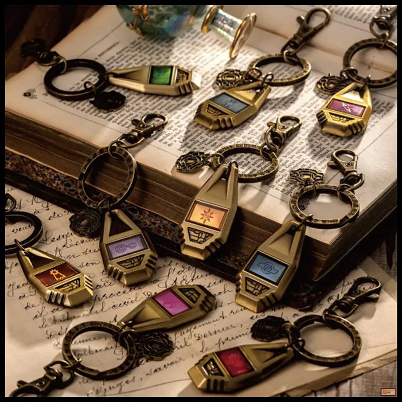 數碼寶貝 暴龍機紋章金屬鑰匙扣｜高質感掛件 收藏紀念款-ZUIHANG SHOP