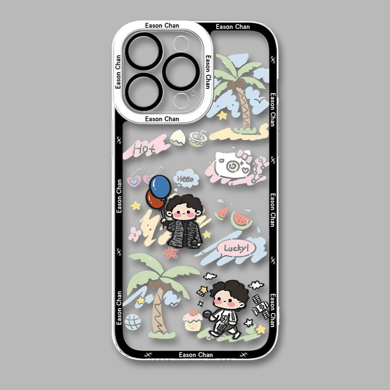 Eason Chan 陳奕迅天使眼透明防摔軟殼