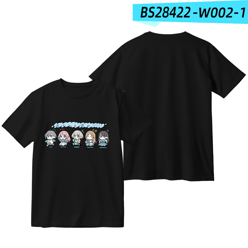 BanG Dream MyGO!!! 周邊印花短袖T恤-ZUIHANG SHOP