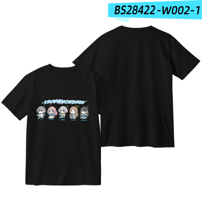 BanG Dream MyGO!!! 周邊印花短袖T恤-ZUIHANG SHOP