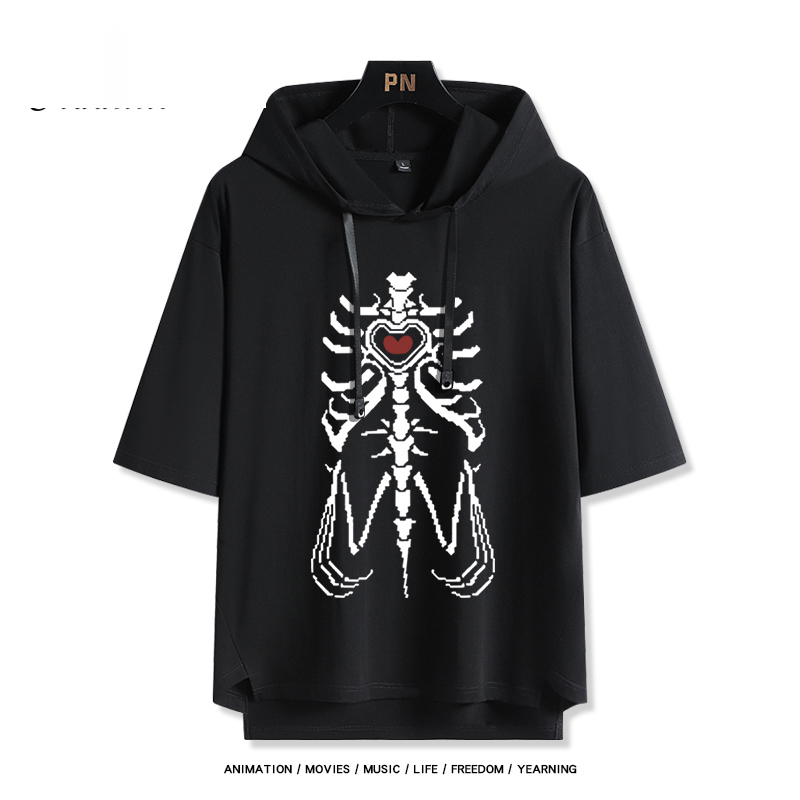 主播女孩重度依賴 超天醬雨 連帽短袖T恤-ZUIHANG SHOP