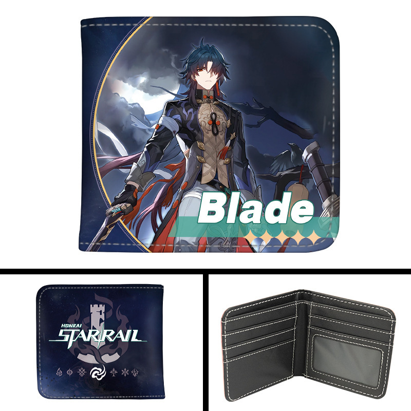 星穹鐵道Q版動漫周邊pu皮革短錢包-ZUIHANG SHOP
