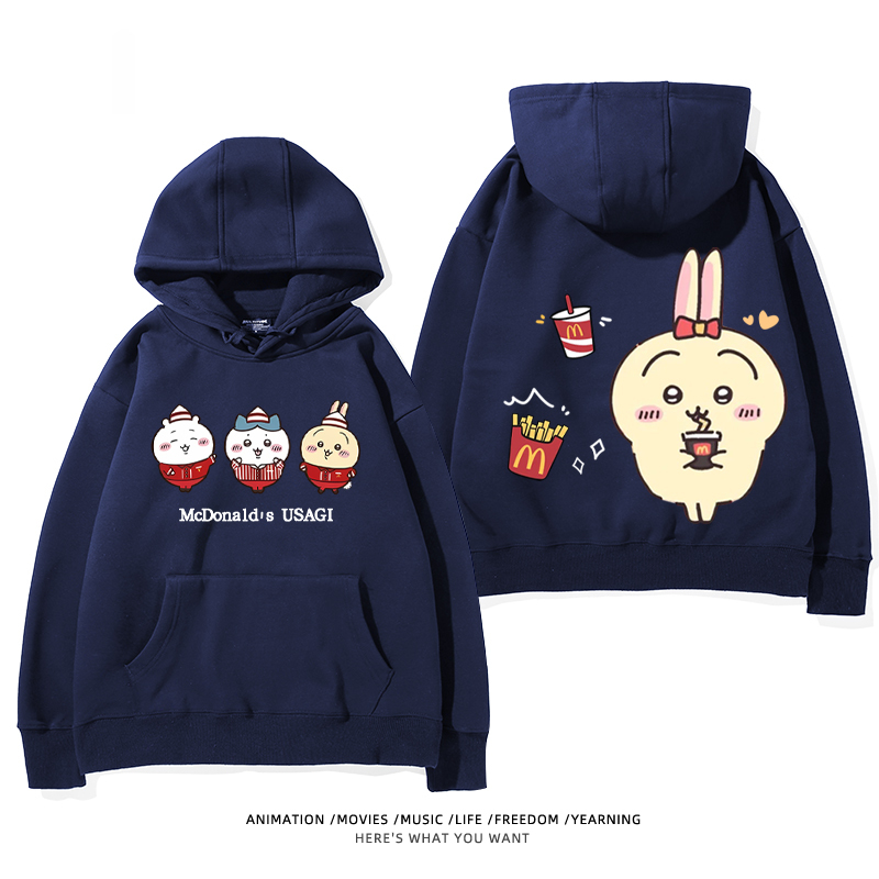 Chiikawa新款 親子情侶男女款連帽衛衣-ZUIHANG SHOP