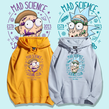 瑞克和莫蒂新款 親子情侶男女款連帽衛衣-ZUIHANG SHOP