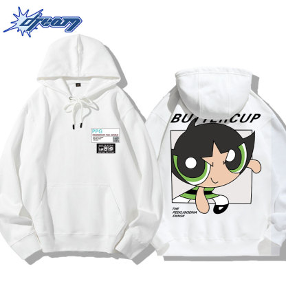 飛天小女警新款 親子情侶男女款連帽衛衣-ZUIHANG SHOP