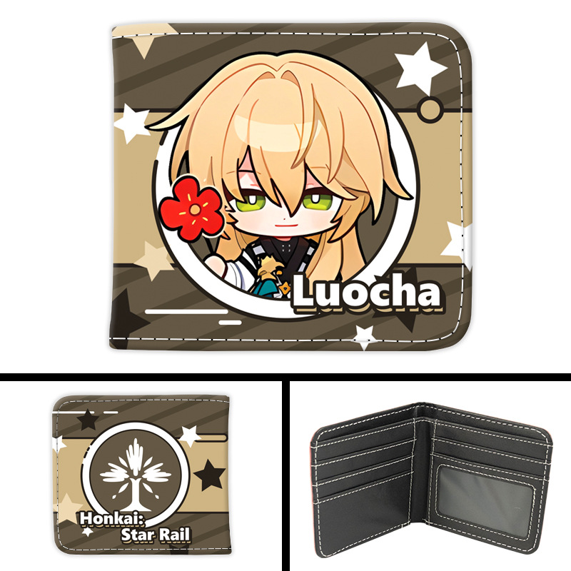 星穹鐵道Q版動漫周邊pu皮革短錢包-ZUIHANG SHOP