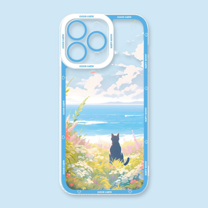 可愛萌寵天使眼透明防摔軟殼-ZUIHANG SHOP